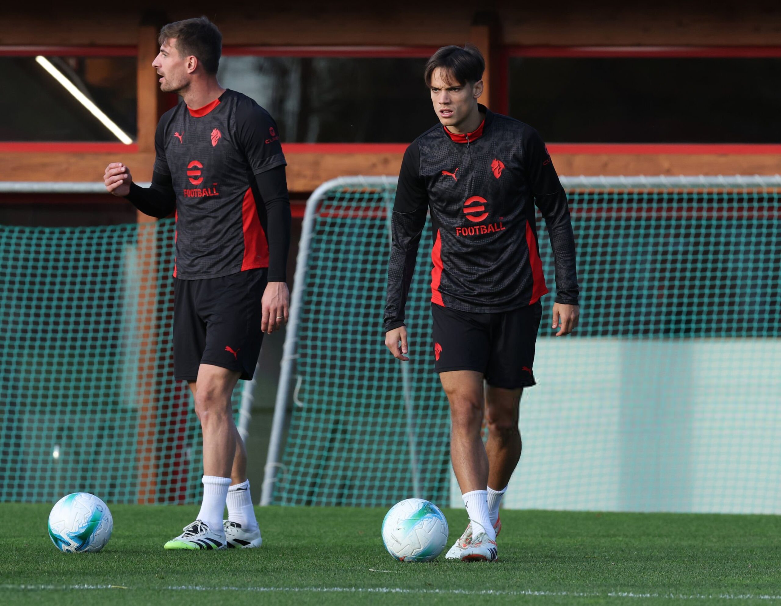 Samuele Ricci Matteo Gabbia AC Milan ميلان غابيا ريتشي