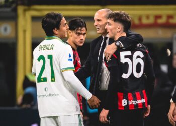 Allegri Dybala Saelemaekers Ricci Milan Roma ميلان روما ساليماكرز ديبالا أليغري ريتشي