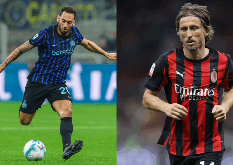 Luka Modric - Hakan Calhanoglu