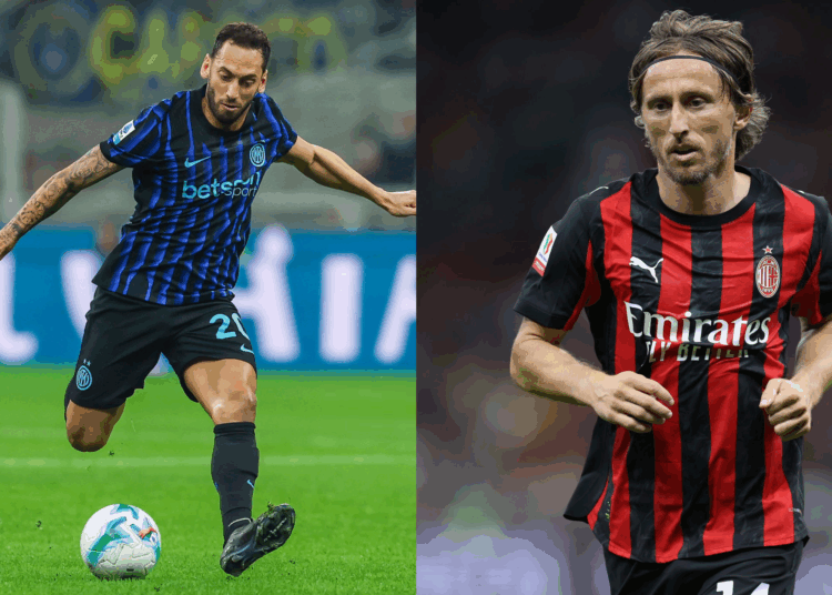 Luka Modric - Hakan Calhanoglu