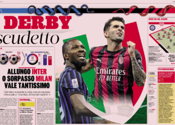 غازيتا: سحر الدربي – إنتر يبحث عن تمديد صدارته و ميلان يريد افتكاكها