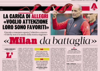 Gazzetta: Allegri pushes his group ahead of the derby