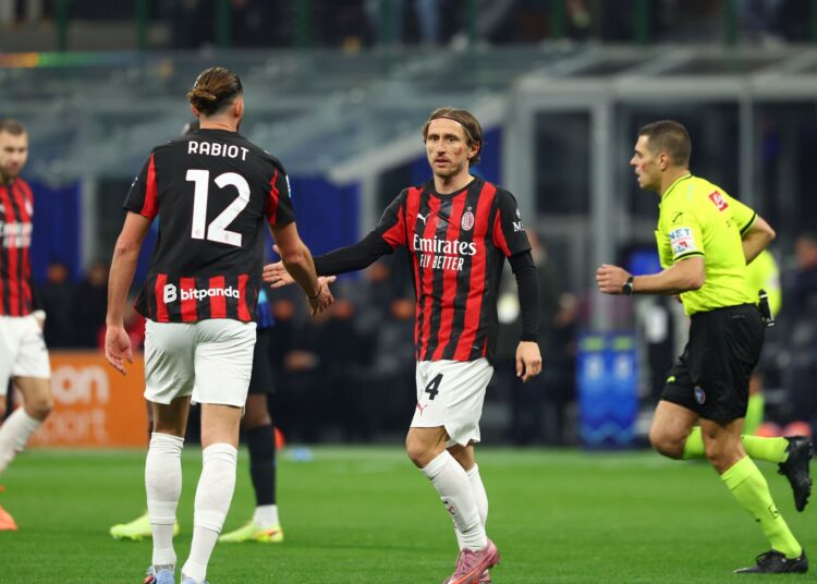 Luka Modric and Adrien Rabiot