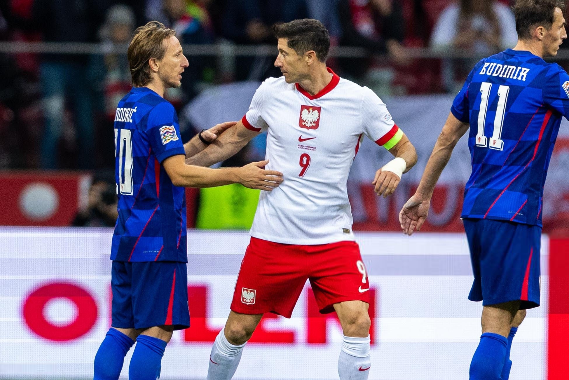 Luka Modric and Robert Lewandowski