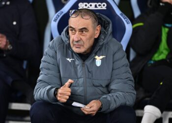 Maurizio Sarri of Lazio