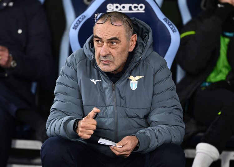 Maurizio Sarri of Lazio