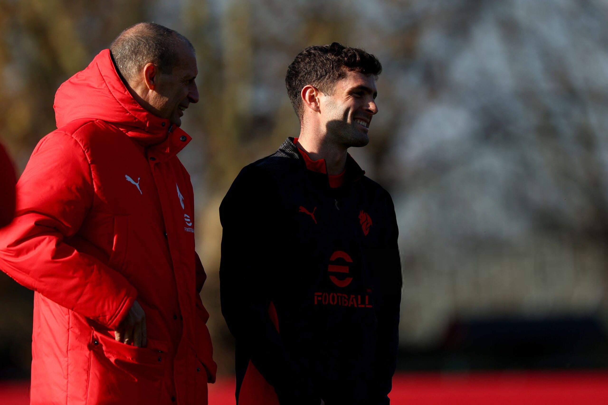 Christian Pulisic Massimiliano Allegri AC Milan ميلان بوليسيك