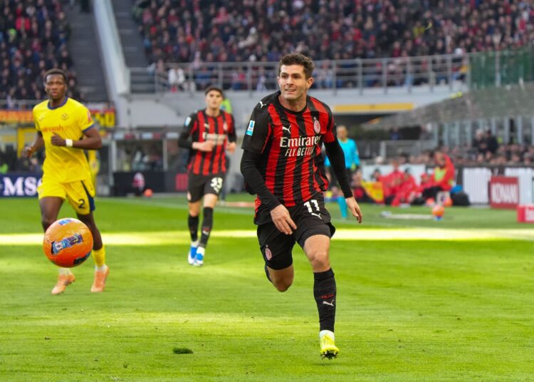 Christian Pulisic AC Milan ميلان بوليسيك