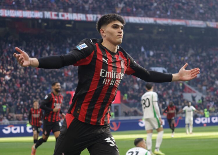 Davide Bartesaghi of AC Milan