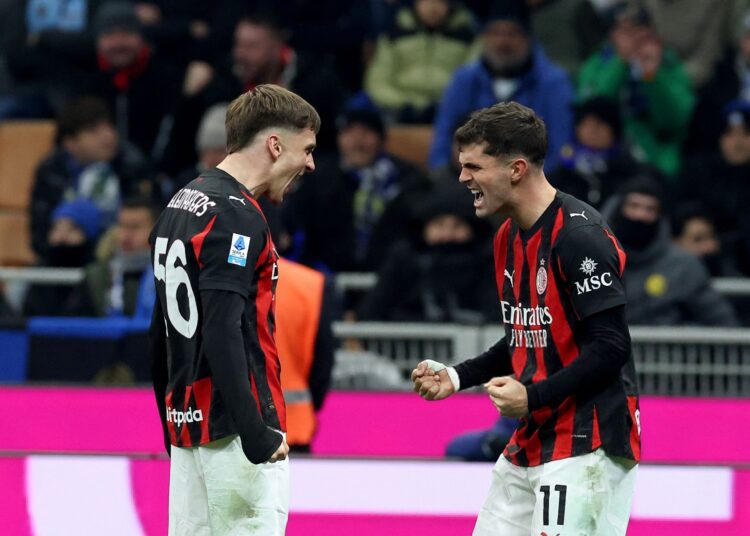 Alexis Saelemaekers and Christian Pulisic