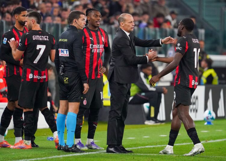 Massimiliano Allegri Youssouf Fofana AC Milan فوفانا أليغري ميلان