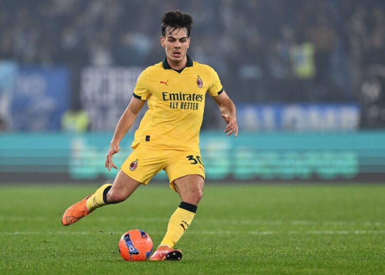 Ardon Jashari of AC Milan