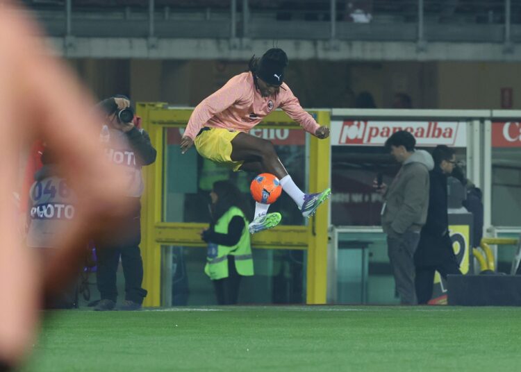 Rafael Leao of AC Milan