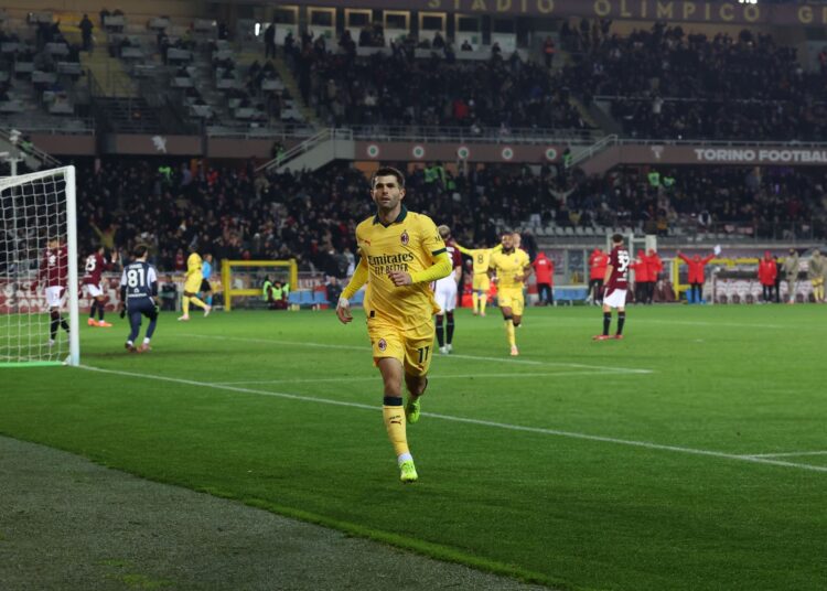 Christian Pulisic of AC Milan