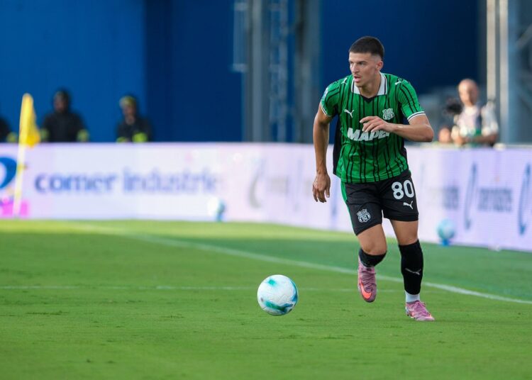 Tarik Muharemovic of Sassuolo