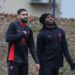 Rafael Leao and Ruben Loftus-Cheek of AC Milan