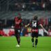 Youssouf Fofana and Luka Modric of AC Milan ميلان مودريتش فوفانا