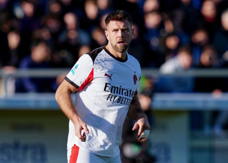 Niclas Fullkrug of AC Milan