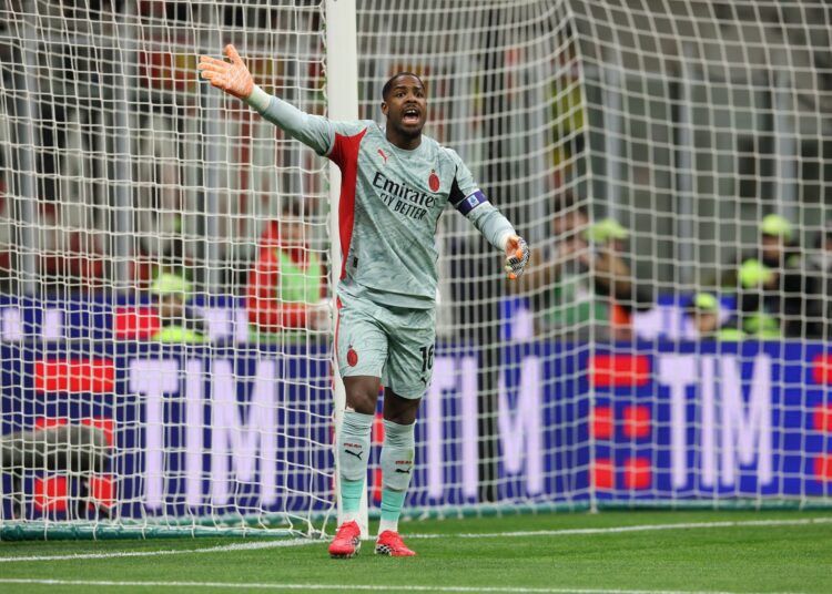 AC Milan Mike Maignan ميلان مينيون