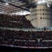 view of the AC Milan fans at San Siro
