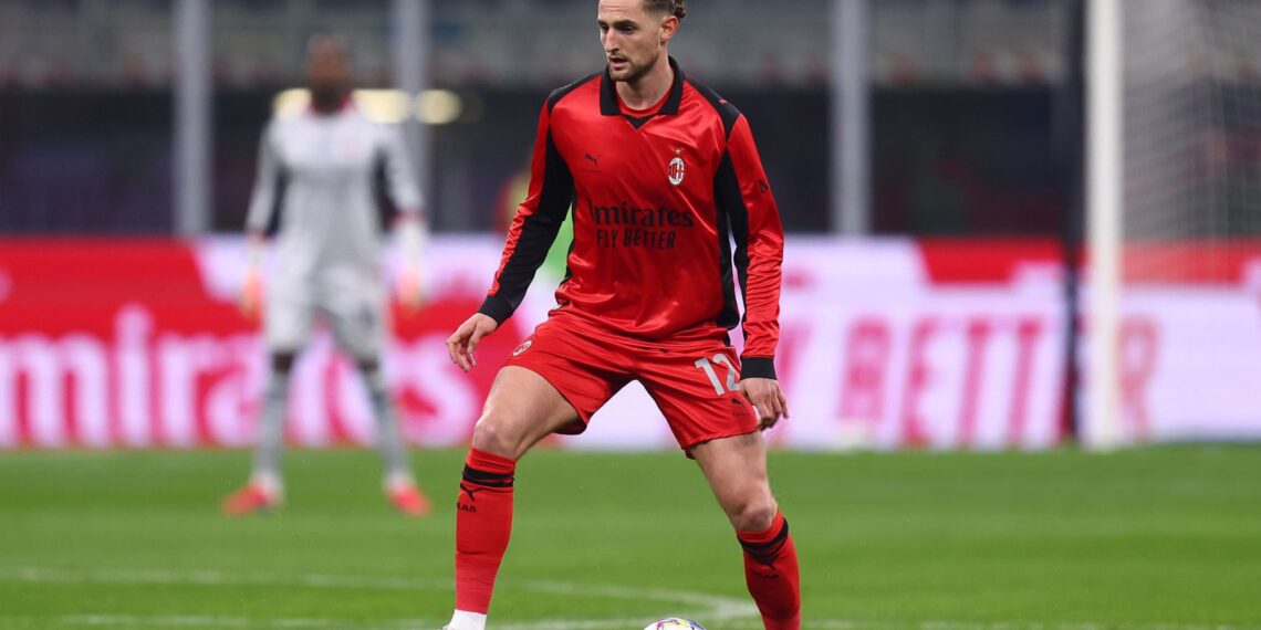 Adrien Rabiot of AC Milan