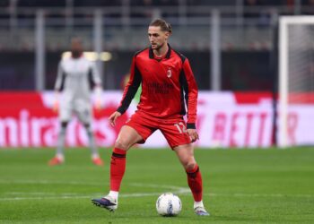 Adrien Rabiot of AC Milan
