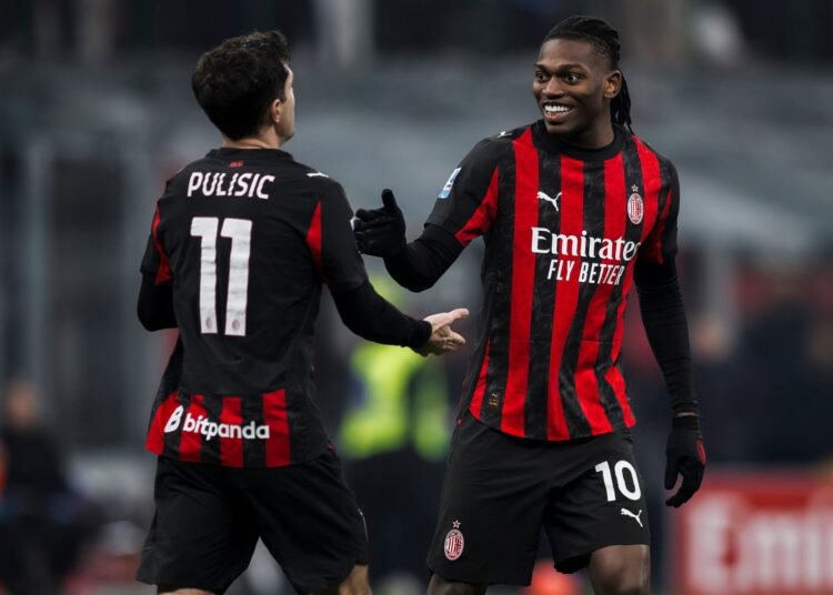 Rafael Leao Christian Pulisic AC Milan