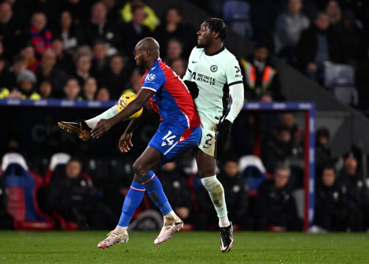 Jean-Philippe Mateta and Axel Disasi