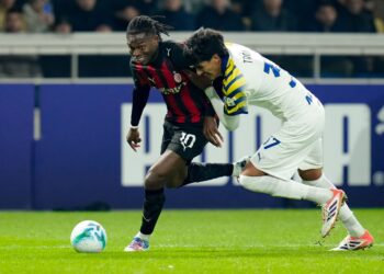 Rafael Leao of AC Milan vs Parma