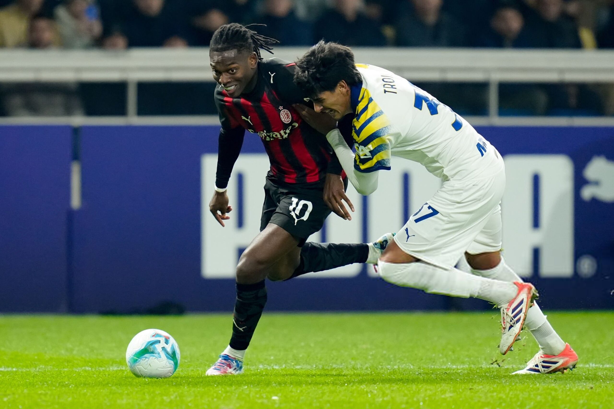 Rafael Leao of AC Milan vs Parma