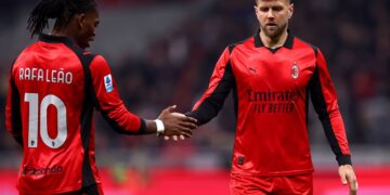 Rafael Leao Niclas Fullkrug AC Milan ميلان لياو فولكروغ