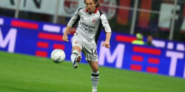 Luka Modric of AC Milan مودريتش ميلان