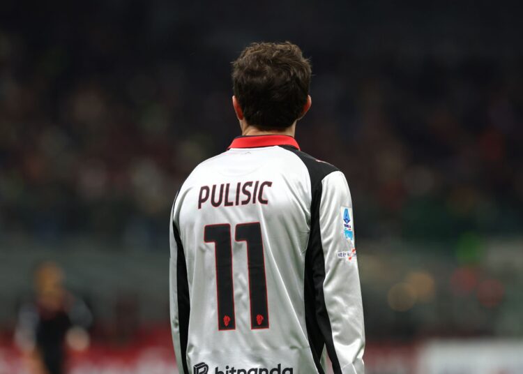 Christian Pulisic of AC Milan
