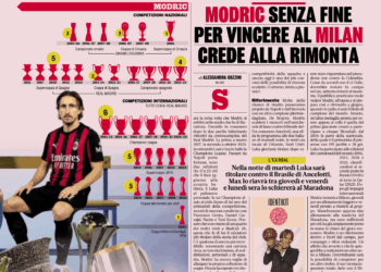 Gazzetta: Modrić never stops – He believes in a comeback to win with Milan