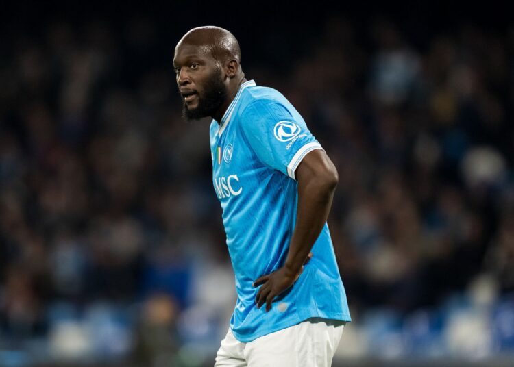 Romelu Lukaku of Napoli