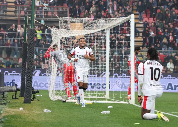 Rafael Leao Christopher Nkunku AC Milan لياو نكونكو ميلان