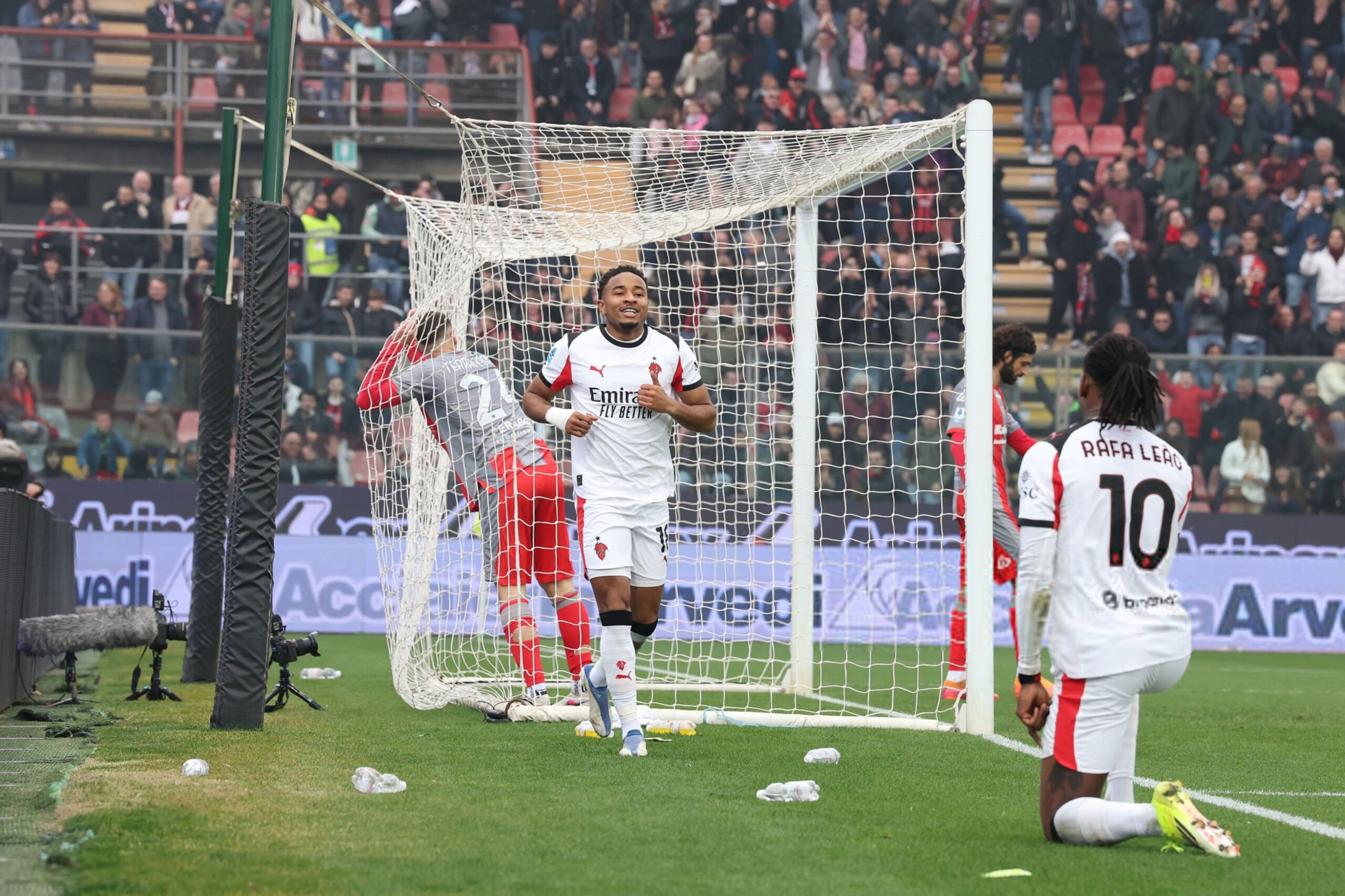 Rafael Leao Christopher Nkunku AC Milan لياو نكونكو ميلان