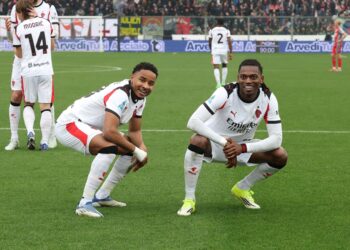 Rafael Leao Christopher Nkunku AC Milan لياو نكونكو ميلان