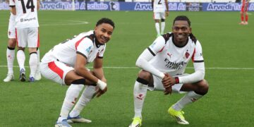 Rafael Leao Christopher Nkunku AC Milan لياو نكونكو ميلان