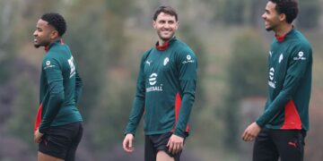 AC Milan David Odogu Santiago Gimenez Christopher Nkunku