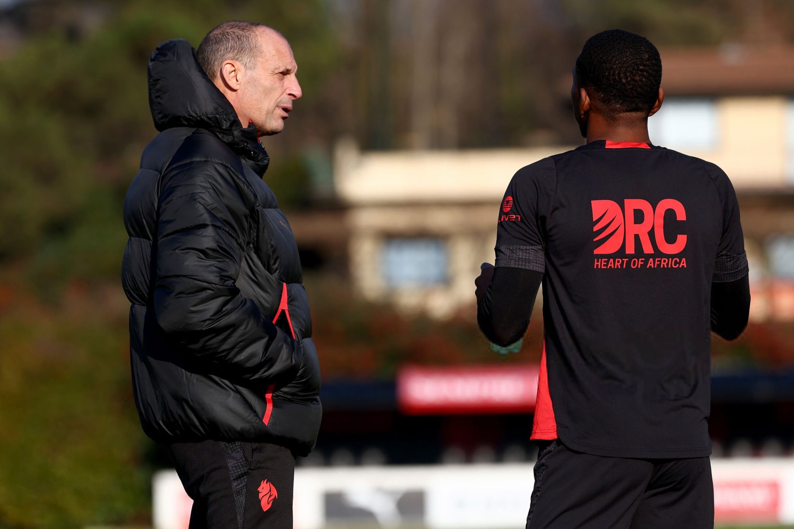 AC Milan: Massimiliano Allegri and Pervis Estupinan