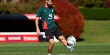 Christian Pulisic of AC Milan