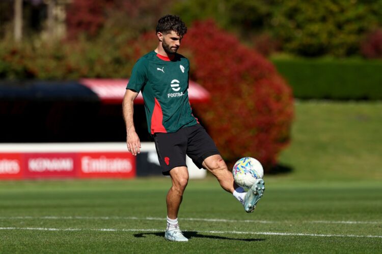 Christian Pulisic of AC Milan