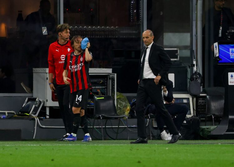Massimiliano Allegri Luka Modric AC Milan
