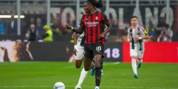 Rafael Leao of AC Milan ميلان لياو