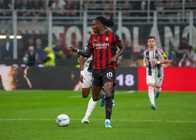 Rafael Leao of AC Milan ميلان لياو