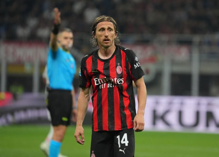 Luka Modric AC Milan مودريتش ميلان