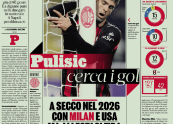 Pulisic searches for his first goal in 2026