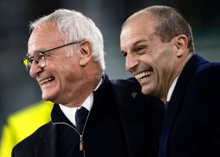 Massimiliano Allegri and Claudio Ranieri (Getty Images)
