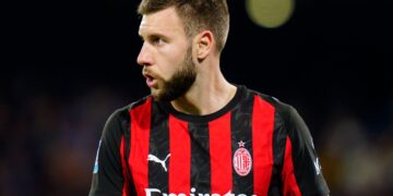 Strahinja Pavlovic of AC Milan